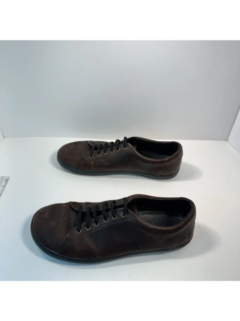 Mens Birchbury Branfords Minimalist Shoes Sz 12 45 M Brown Leather  Sneakers